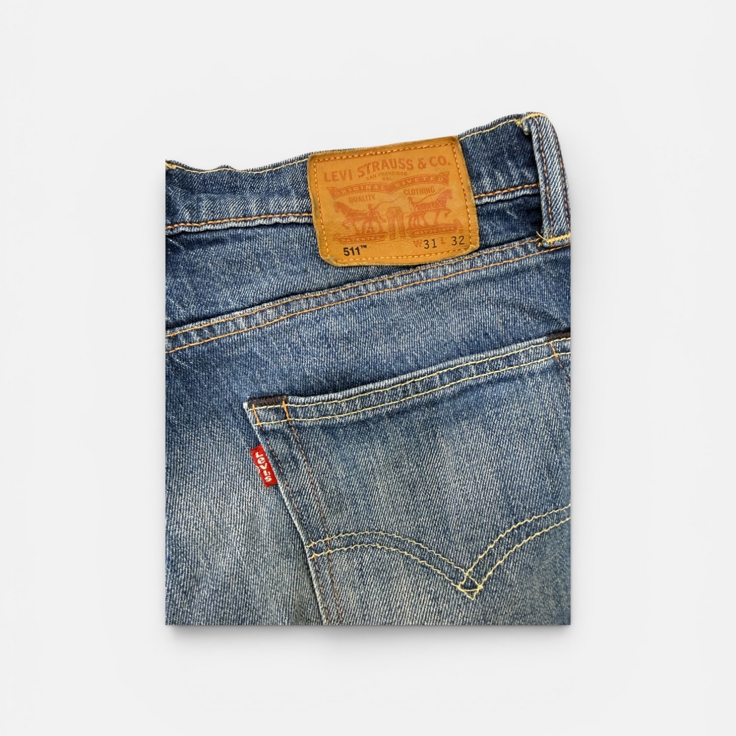 Levi’s 511 Μπλε Τζιν Παντελόνι